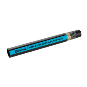 Tubo industriale Continental Ragno, 20 bar di pressione, 60 bar di scoppio, made in Italy.