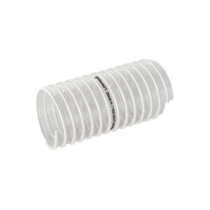 Tubo spiralato in PVC per forniture industriali, resistente e flessibile.