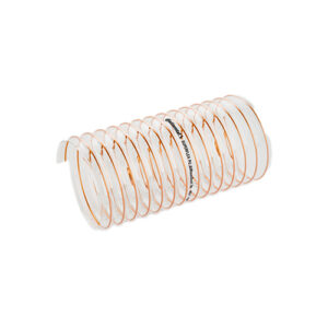 Forniture industriali: tubi spiralati in plastica con rinforzo metallico per alta resistenza.